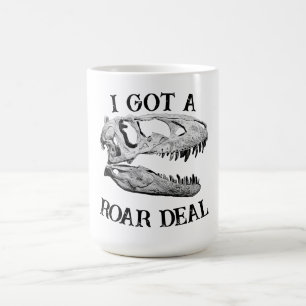 Roar Deal T-rex Dinosaur Tasse