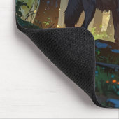 🐯 🔥 Roar des Powers - Tiger Spirit Mousepad (Ecke)