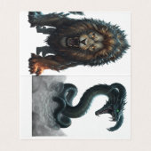 Roar & Flame – Mythical Beast Clash (Innenseite Aufgefaltet)