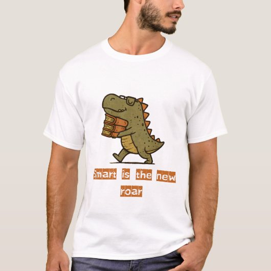 Roar for Reading – Cute T-Rex T-Shirt (Vorderseite)