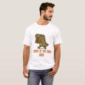 Roar for Reading – Cute T-Rex T-Shirt (Vorne ganz)