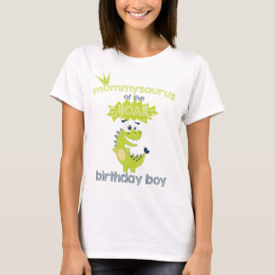 ROAR Green Personalisiert Dinosaur Geburtstagsfeie T-Shirt