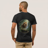 ROAR Herren T-Shirt mit kurzen Ärmeln (Schwarz voll)