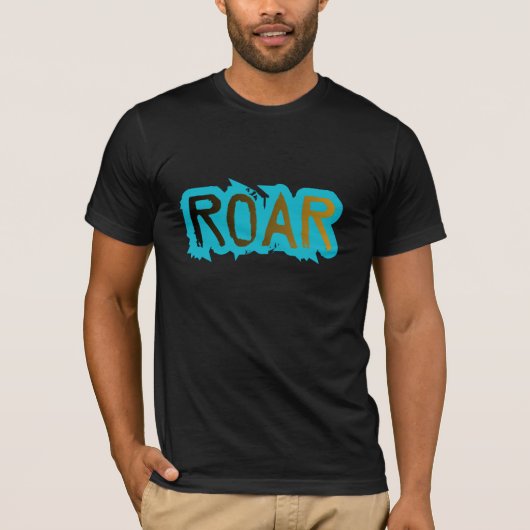 ROAR Herren T-Shirt mit kurzen Ärmeln (Vorderseite)
