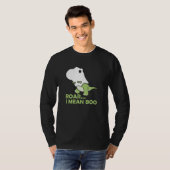 Roar I Gemein Boo Niedlich Kawaii Halloween T-Rex T-Shirt (Vorne ganz)