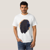 Roar in Style: Lion Vector Art T - Shirt Design (Vorne ganz)