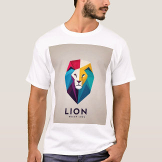 "Roar in Style: Majestic Lion T-Shirt" T-Shirt