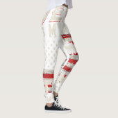 Roar into family fun with our 'Mommysaurus' T Rex  Leggings (Rechts)