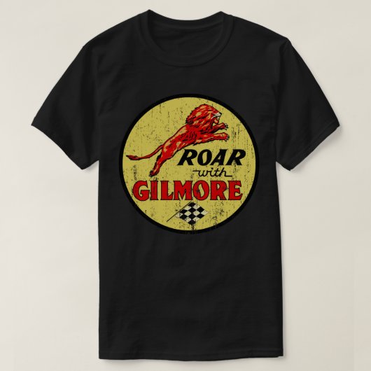Roar mit klassischem Benzin von Gilmore T-Shirt (Design vorne)