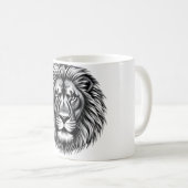 Roar mit Pride Lion T - Shirt Kaffeetasse (VorderseiteRechts)
