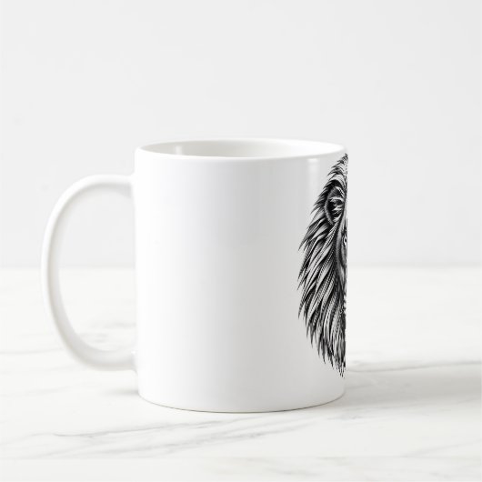 Roar mit Pride Lion T - Shirt Kaffeetasse (Links)