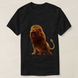 Roar of the King - Bold Lion Graphic T - Shirt
