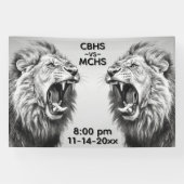 Roar of the Lion Custom Text Bilder Banner (Horizontal)