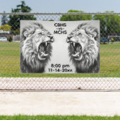 Roar of the Lion Custom Text Bilder Banner (Insitu)