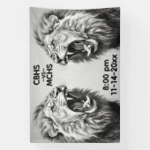 Roar of the Lion Custom Text Bilder Banner (Vertikal)