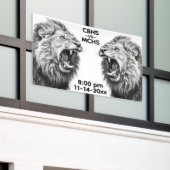 Roar of the Lion Custom Text Bilder Banner (Äußeres Gebäude)
