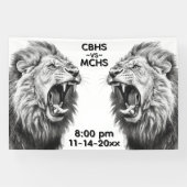 Roar of the Lion Custom Text Images Banner (Horizontal)