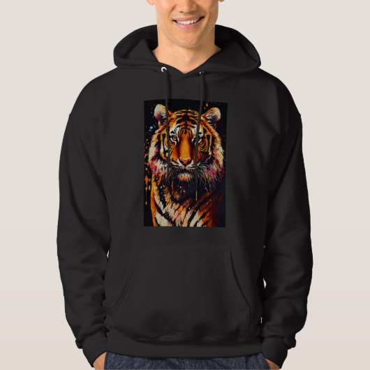 Roar of the Wild: Majestic Tiger T - Shirt (Vorderseite)
