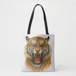 Roar of the Wild: Stärke in jedem Streifen Tasche