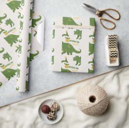 Roar Party Tiere Geburtstag Geschenkpapier