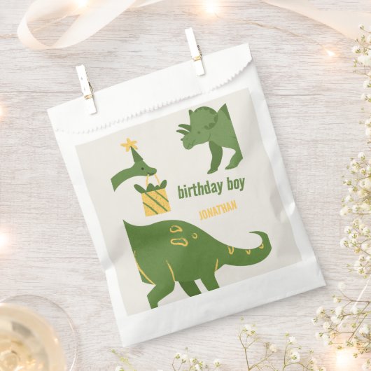 Roar Party Tiere Geburtstag Geschenktütchen (Ausgeschnitten)