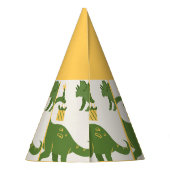 Roar Party Tiere Geburtstag Partyhütchen (Rückseite)