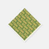 Roar Party Tiere Geburtstag Serviette (Ecke)