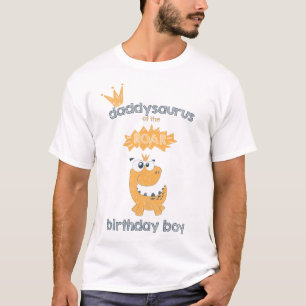 ROAR Personalisiert Dinosaurier Geburtstag Vater T-Shirt