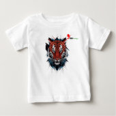 Roar Power" Baby Tiger T - Shirt (Vorderseite)