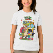 Roar-Ready for School – Dino Edition Tri-Blend Shirt (Vorderseite)