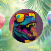 Roar-some Birthday Fun Button