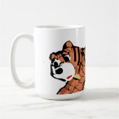 Roar-somely Cute Tiger Mug Kaffeetasse (Links)