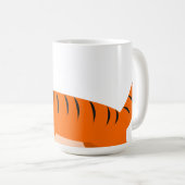 Roar-somely Cute Tiger Mug Kaffeetasse (VorderseiteRechts)