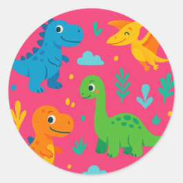 Roar & Stick Runder Aufkleber