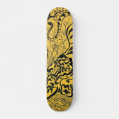 Roar to Adventure: Tiger im Dschungel Skateboard (Vorne)
