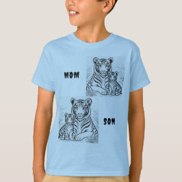 Roar Together: Mama und Safari-Abenteuer T-Shirt