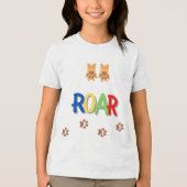 Roar Tri-Blend Shirt (Vorderseite)