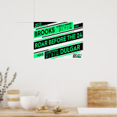 Roar vor dem 24 Sieger Poster (Küche)