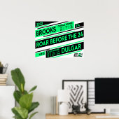 Roar vor dem 24 Sieger Poster (Heimbüro)