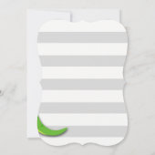 Roar wie ein Dinosaurier zum Geburtstag Einladung (Rückseite)