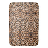 Roar with Style: Custom Leopard Print Bath Mat Badematte (Vorderseite Vertikal)