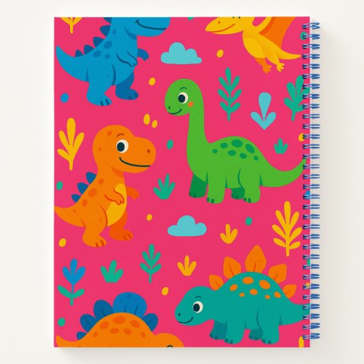 Roar & Write Spiral Notebook Notizblock (Rückseite)