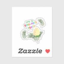 Roarfarbe: Atemberaubender Dinosaurier zum Geburts