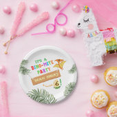 Roarfarbe: Atemberaubender Dinosaurier zum Geburts Pappteller (Party)