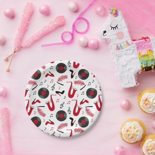 Roaring 1920s Art Deco Paper Plate  Pappteller (Party)