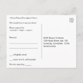 Roaring 20 Inspirierte UAWG Postkarte (Rückseite)