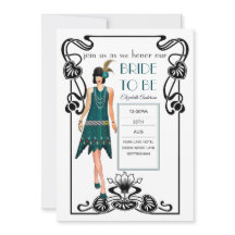 Roaring 20er Flapper Gangster Wedding Brautparty