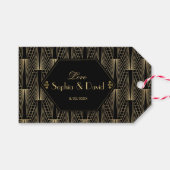 Roaring 20er Jahre Great Gatsby 1920er Art Deco Ho Geschenkanhänger (Vorderseite (Horizontal))