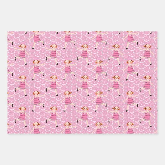 Roaring 20er Papierpack Geschenkpapier Set (Vorderseite 2)