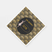 Roaring 20's Flapper 20 Great Gatsby 1920 Serviette (Ecke)